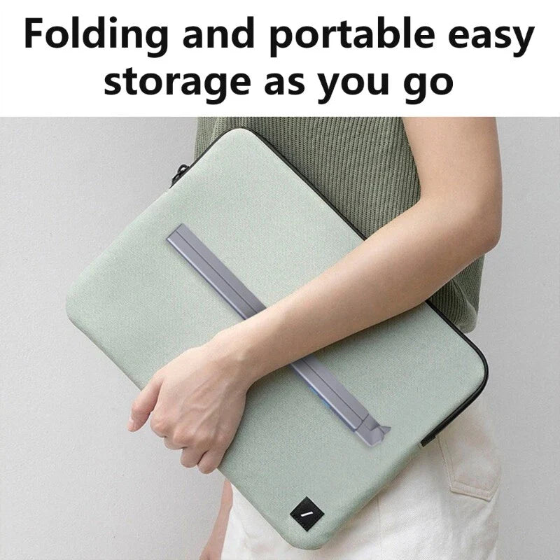 Aluminum Portable Foldable Laptop Stand – Improve Posture & Cooling